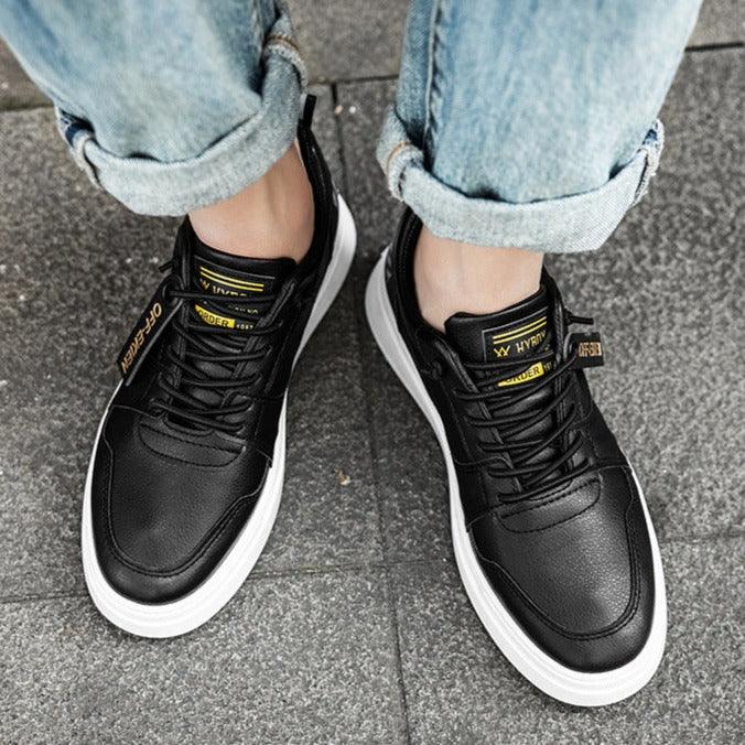 Compre 01 Leve 02: Tênis Casual Urban Hanôver Black + Carteira Slim Carbon