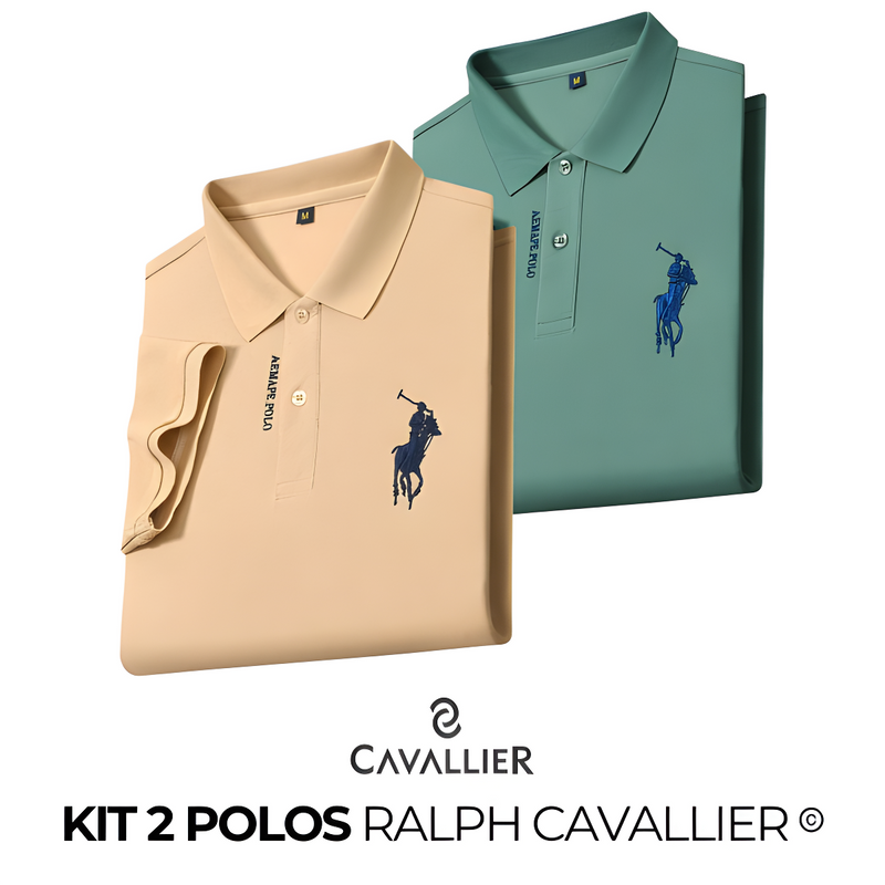 Kit 02 Camisas Polo Ralph Cavallier®