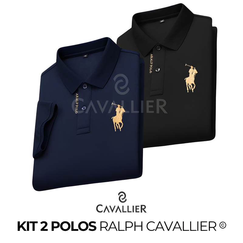 Kit 02 Camisas Polo Ralph Cavallier®