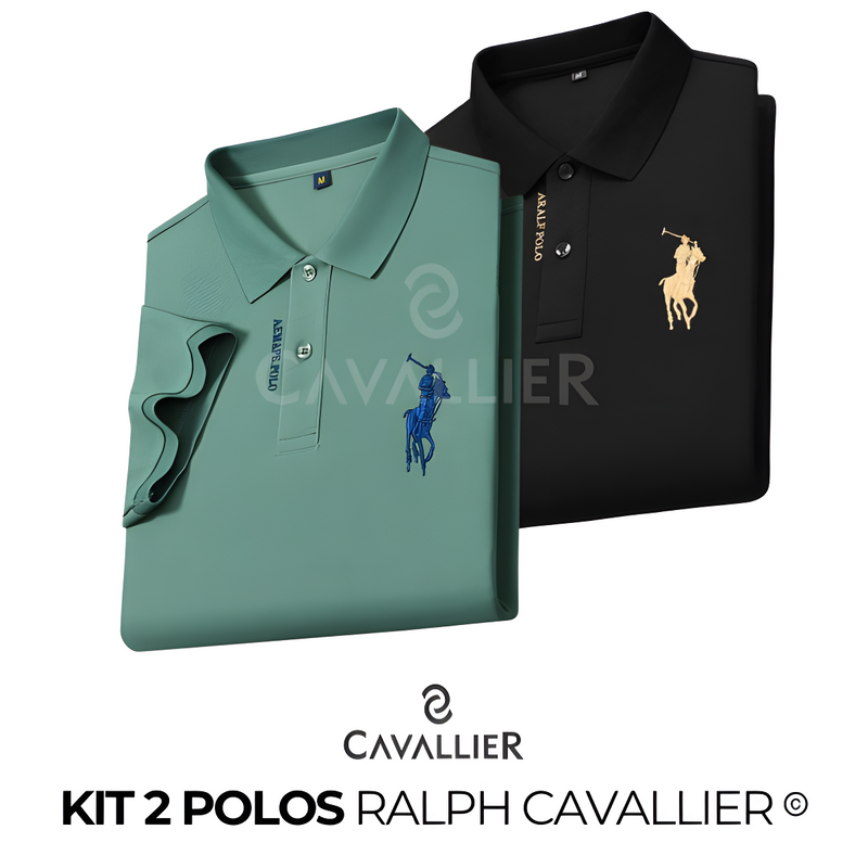 Kit 02 Camisas Polo Ralph Cavallier®