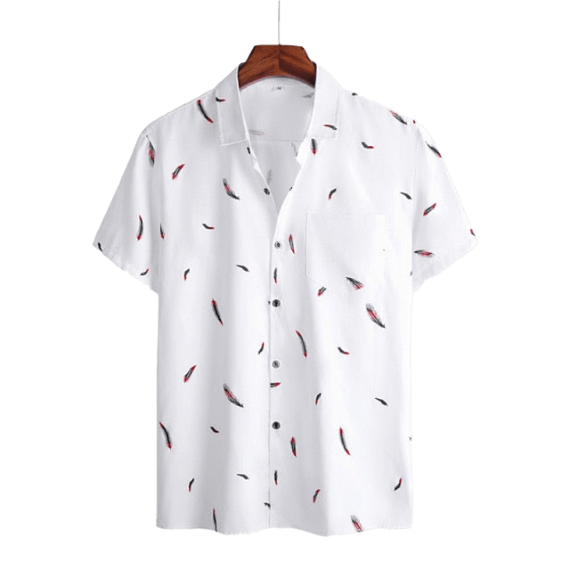 Camisa Manga Curta Estampada Liberty